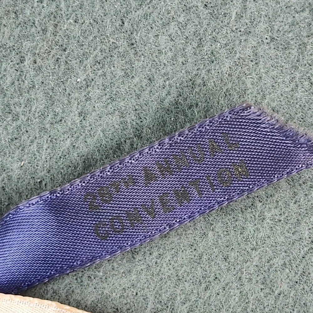 DELMARVA VIRGINIA State Firemen's Assoc.‎ Convention Ribbon Cambridge, MD 1957